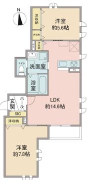 Wisteria Villageの間取り画像