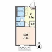 フレグランスand you Bの間取り画像