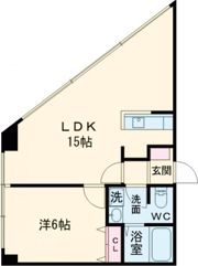クレール本町の間取り画像