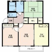 シャトー庄の間取り画像