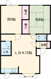 ハイツチャフルの間取り画像