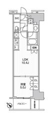 WORVE横浜伊勢佐木町の間取り画像