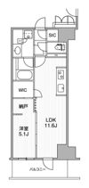 WORVE横浜伊勢佐木町の間取り画像