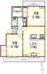 令和ガーデンの間取り画像