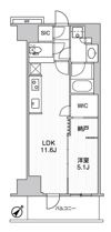WORVE横浜伊勢佐木町の間取り画像