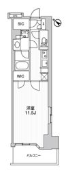 WORVE横浜伊勢佐木町の間取り画像