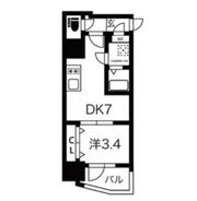 エスリードレジデンス大阪福島フロントの間取り画像