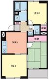 クリスタル岩槻の間取り画像