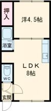 レジデンス深堀の間取り画像