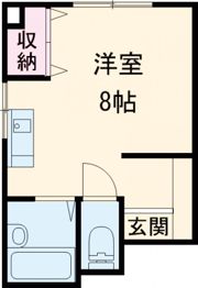 Willow court 福工大前の間取り画像