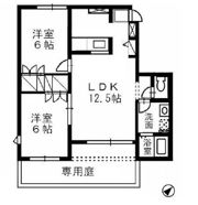 児島テラス Aの間取り画像