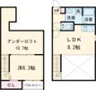 アドバンスIKENOUEの間取り画像
