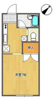 ジュネス船尾の間取り画像
