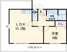 E．POPULARの間取り画像