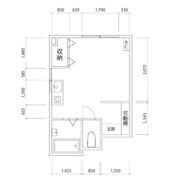 Willow court 福工大前の間取り画像