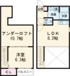 アドバンスIKENOUEの間取り画像