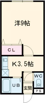 トクトラストⅢの間取り画像