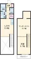 アドバンスIKENOUEの間取り画像