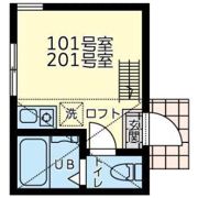 ユナイトファーストブランチ金沢の間取り画像