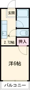 ステーションビルⅡの間取り画像