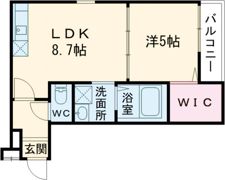 フジパレス瓜生堂Ⅲ番館の間取り画像