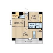 八王寺ツインタワーWESTの間取り画像