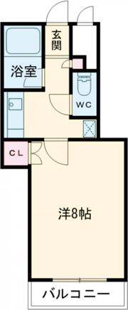 カレッジタウングリーンヒルBの間取り画像