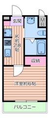 リベルテ東浦和の間取り画像