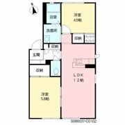 シャルム・K C棟の間取り画像