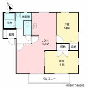 サンディアス児玉 B棟の間取り画像