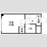 石橋柏木ハイツの間取り画像