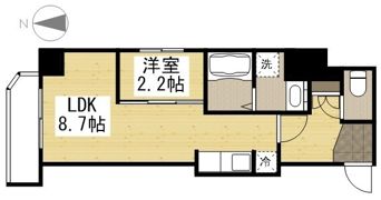 月光 幸町の間取り画像