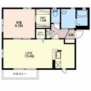 フローリア Bの間取り画像