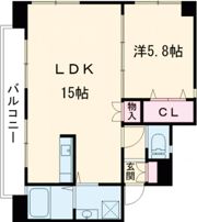 ロイヤルタワー花畑駅前の間取り画像