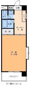 グレース喜与町の間取り画像