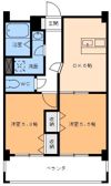 Mine古三津の間取り画像