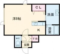 OLIVEⅢの間取り画像