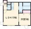 コンフォルト6条の間取り画像