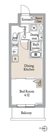 グランカーサ住吉Ⅲの間取り画像