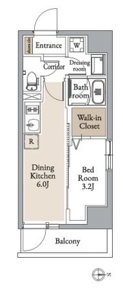グランカーサ住吉Ⅱの間取り画像