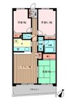 モンテローザ緑が丘の間取り画像