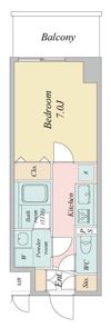 LaSante柏の間取り画像
