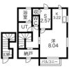 ヴィヴェールブランコの間取り画像