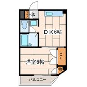 リベルテ京町の間取り画像
