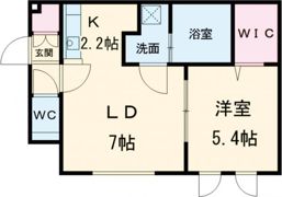 プラスオン恵み野の間取り画像