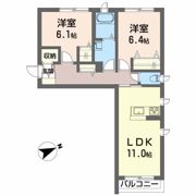 シャーメゾン グランチェスタの間取り画像