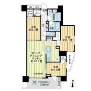 ライオンズ綾瀬セントマークスの間取り画像