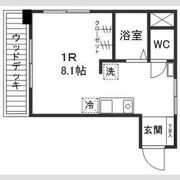 COKULAS春日町(家具家電付)の間取り画像