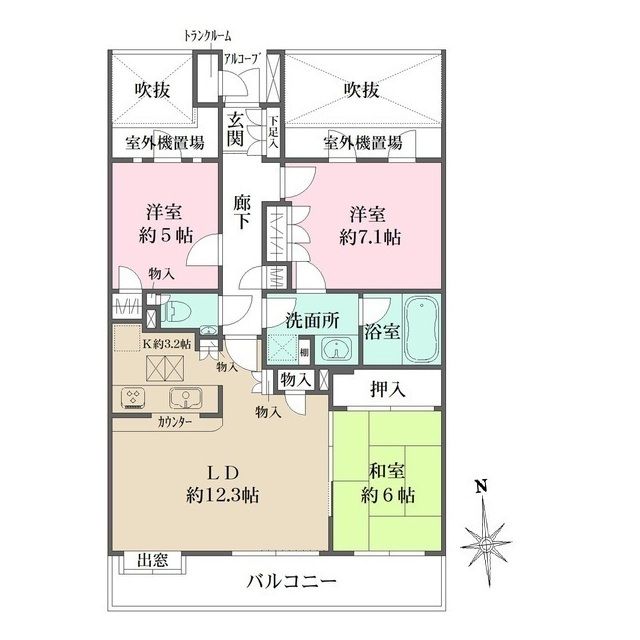 間取図