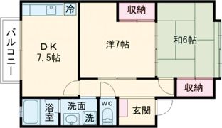 ビブレハイツの間取り画像